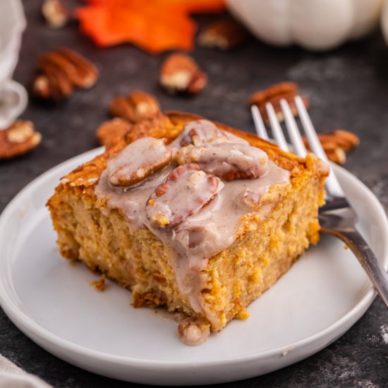 Pumpkin Cream Cheese Danish Bake