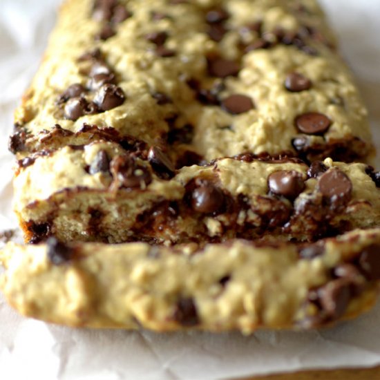 Oatmeal Chocolate Chip Banana Bread