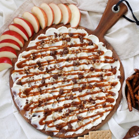 caramel cream cheese board