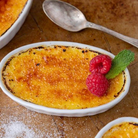 3 ingredient creme brulee