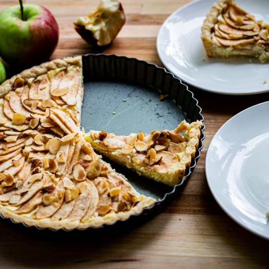 Bavarian apple tart