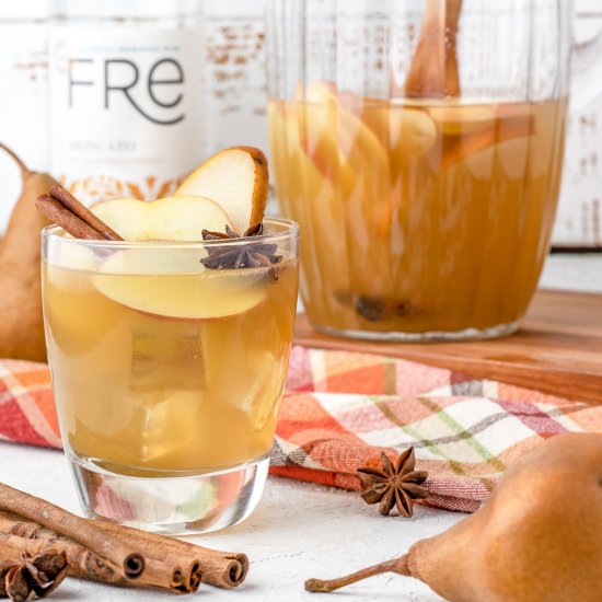 Apple Cider Sangria Mocktail