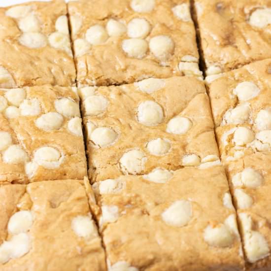 Easy Vegan Blondies