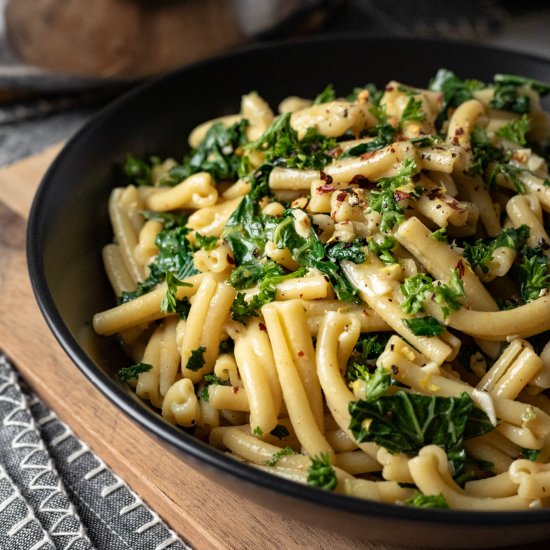 25-Minute Vegan Garlic Butter Pasta