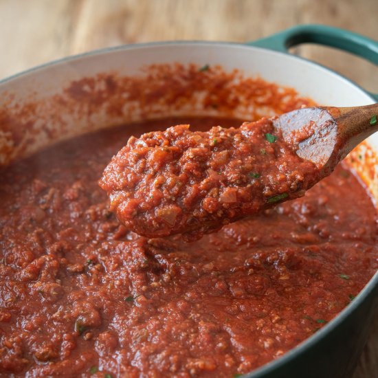 Homemade Spaghetti Sauce