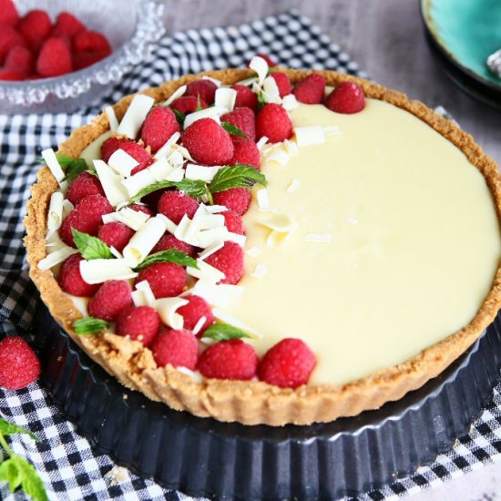 White Chocolate Ganache Tart