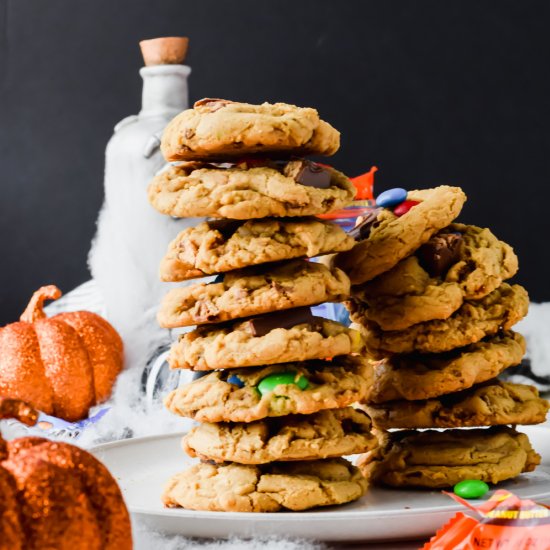 Halloween Candy Cookies