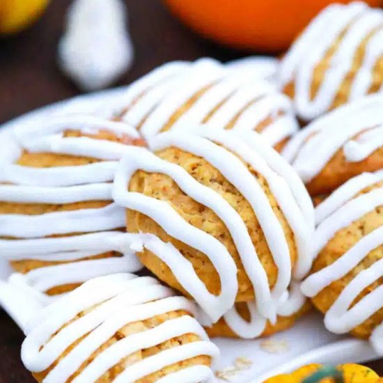 Pumpkin Oatmeal Cookies