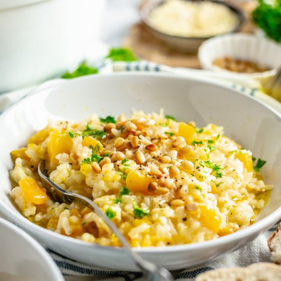 Easy Butternut Squash Risotto