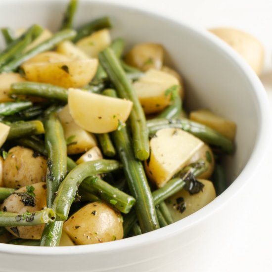 Italian Potato and Green Bean Salad