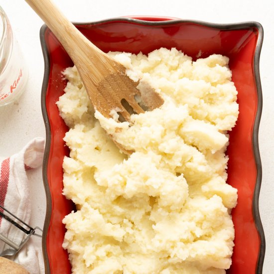 Fluffy Homemade Mashed Potatoes