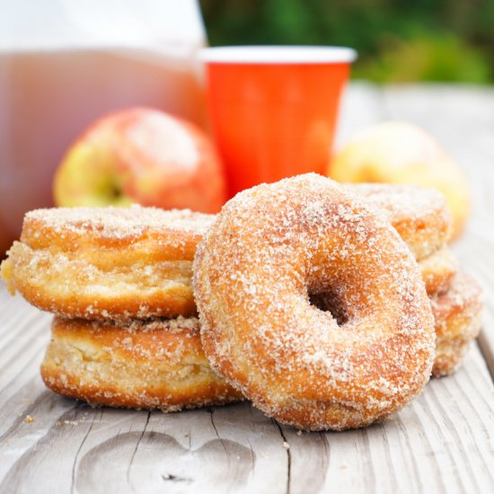 Campfire Apple Pie Spice Donuts