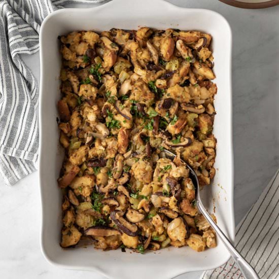 Shiitake Mushroom Stuffing