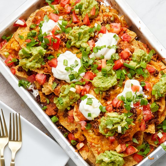 Sheet Pan Nachos Supreme