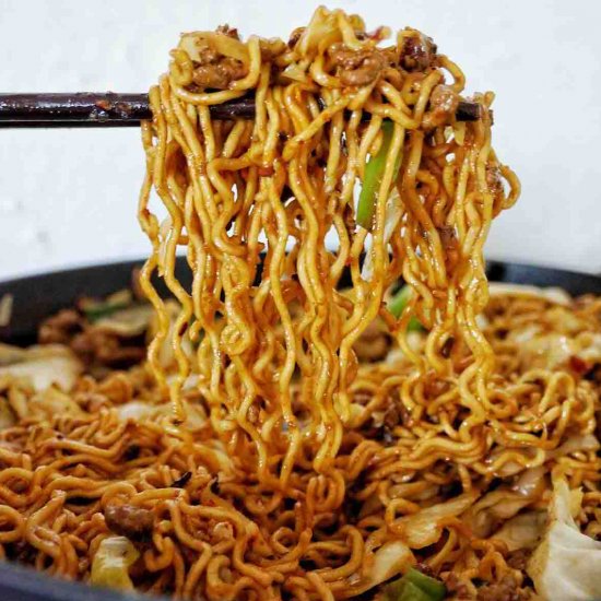 Cumin Lamb Noodles