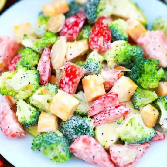 Strawberry Broccoli Salad