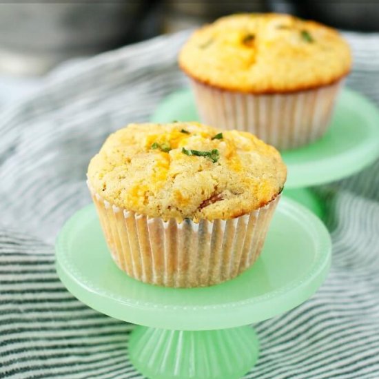 Bacon Cheddar Muffins