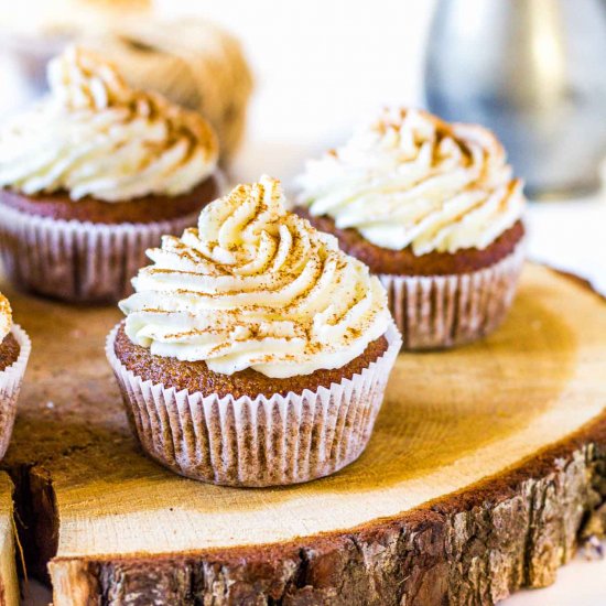 Pumpkin Spice Cupcakes