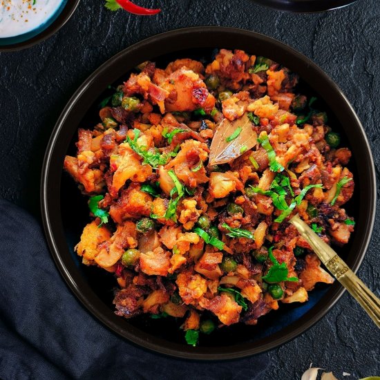 Gobi Matar Masala [Cauliflower Peas