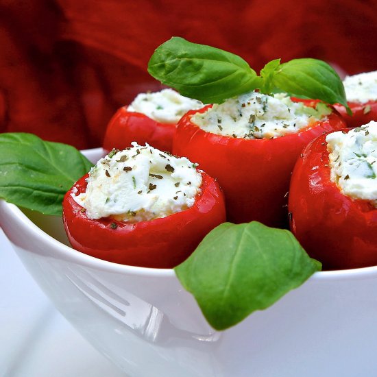 Stuffed Mini Peppers and Chillies