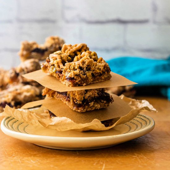 Mom’s Oatmeal Raisin Bars