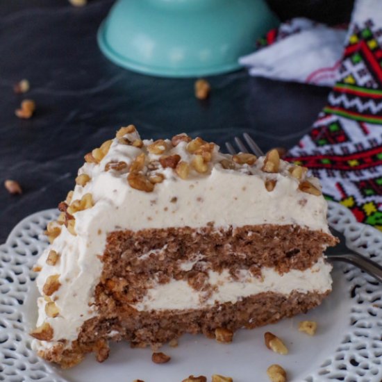 Ukrainian Walnut Torte