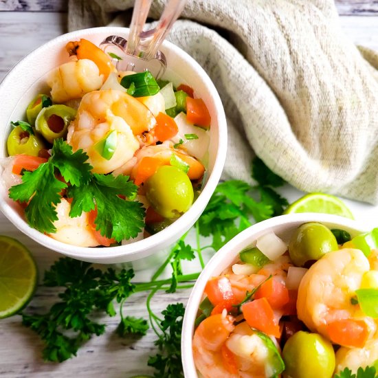 Ensalada de Camarones