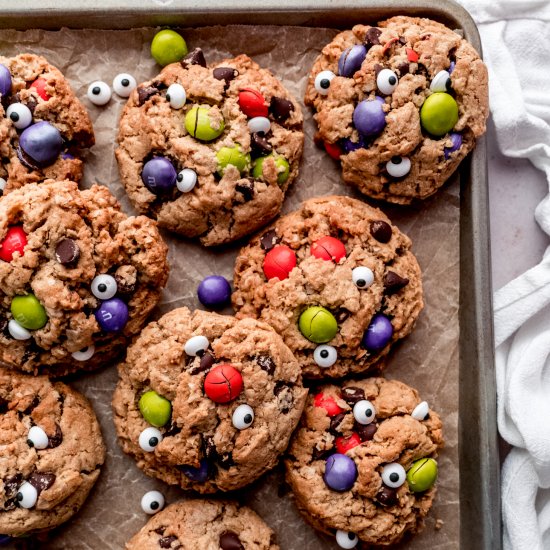 Halloween Monster Cookies