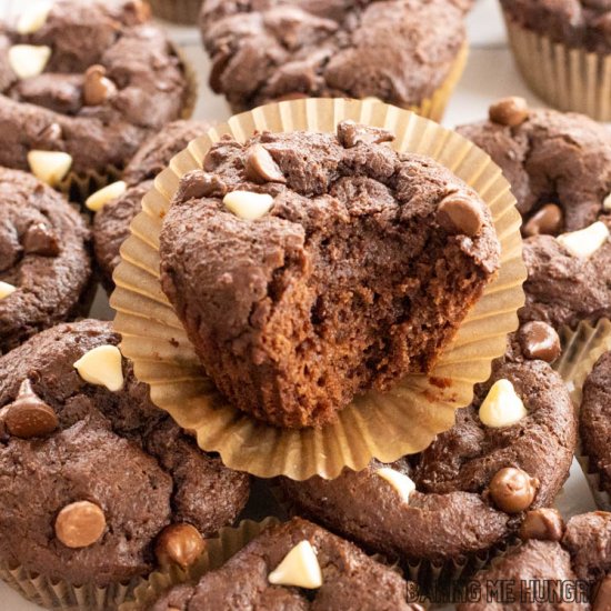 Triple Chocolate Muffins