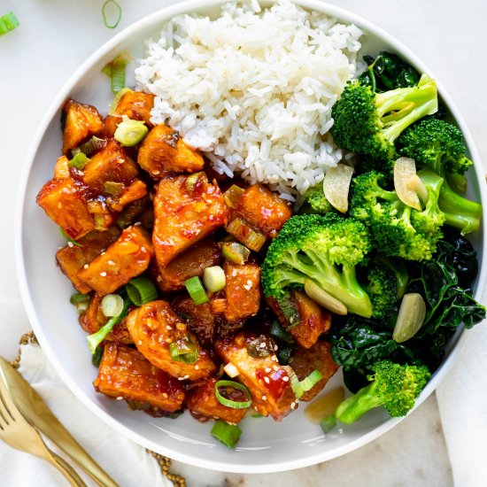 Vegan Orange Chicken