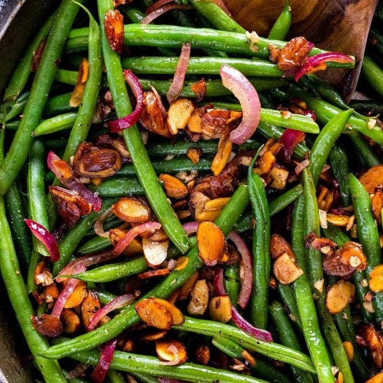 Green Beans Almondine