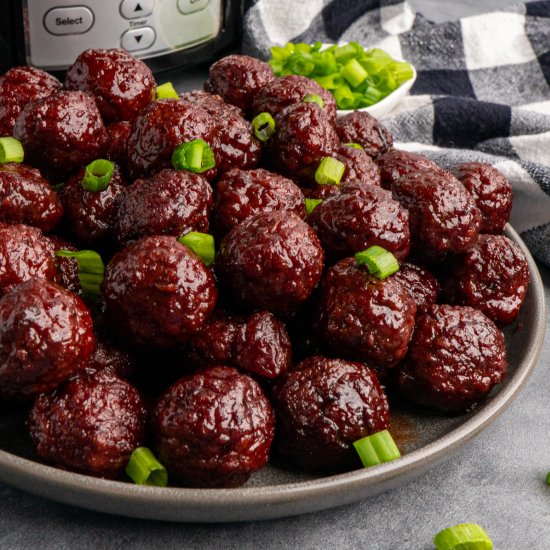 Grape Jelly Meatballs