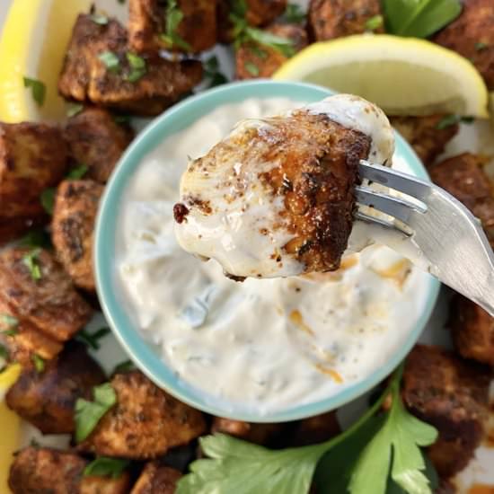 Blackened Tuna Bites