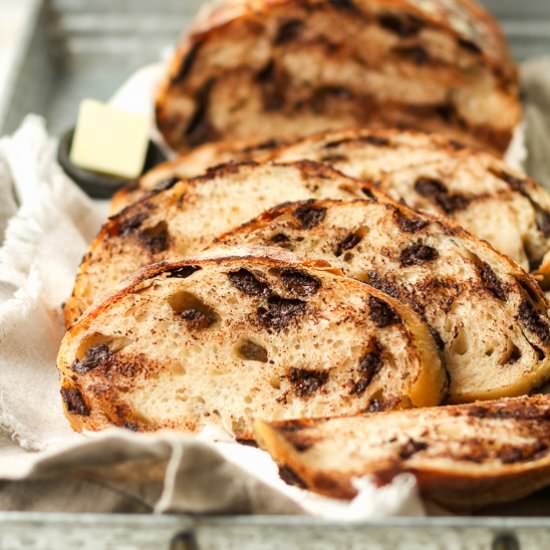 Chocolate Sourdough Bread