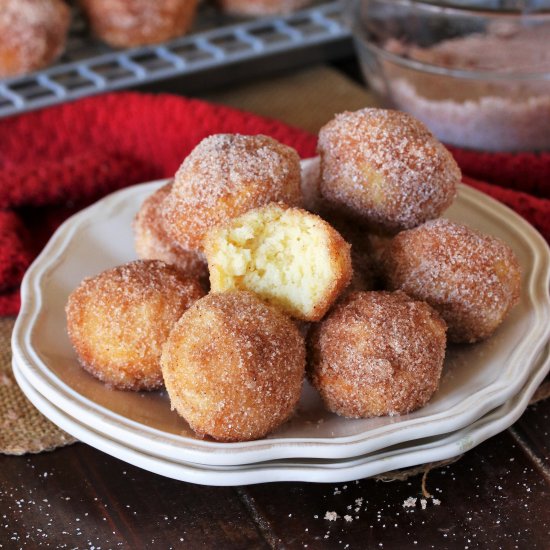 Donut Hole Muffins