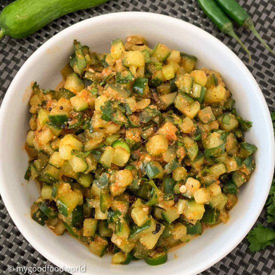 Indian Style Spicy Cucumber Salad