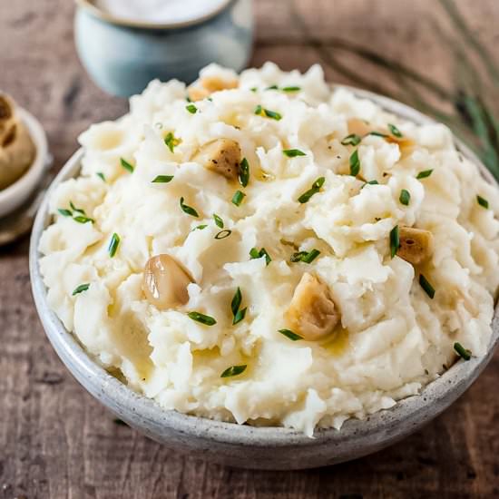 Roasted Garlic Mashed Potatoes