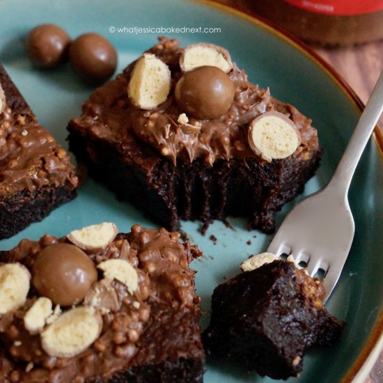 malteaser brownies