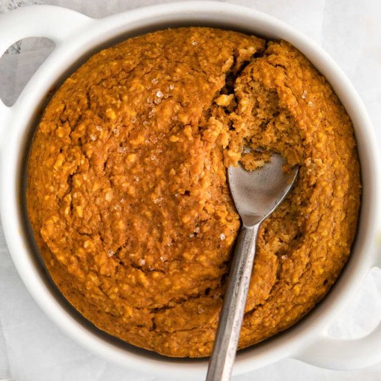 Pumpkin Baked Oatmeal