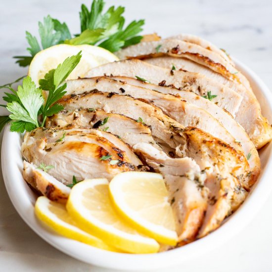 Simple Oven Roasted Turkey Breast