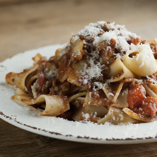 Slow Cooker Bolognese Sauce