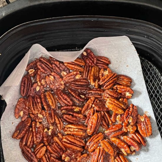 Air Fryer Pecans