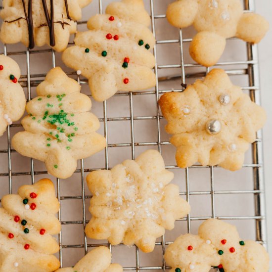 Cream Cheese Spritz Cookies