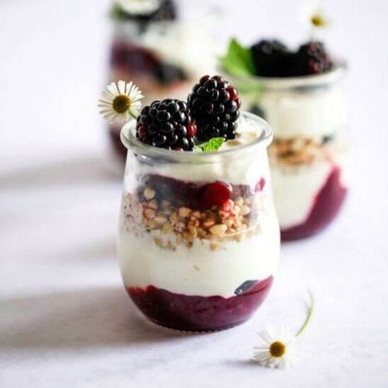 Blackberry Parfait