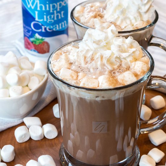 Hot Chocolate with Cocoa Powder