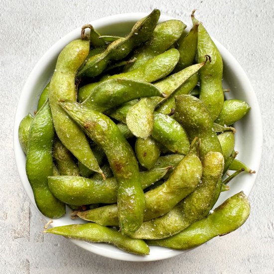 Air Fryer Edamame