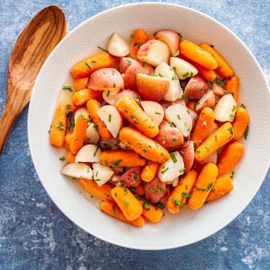 Instant Pot Potatoes and Carrots