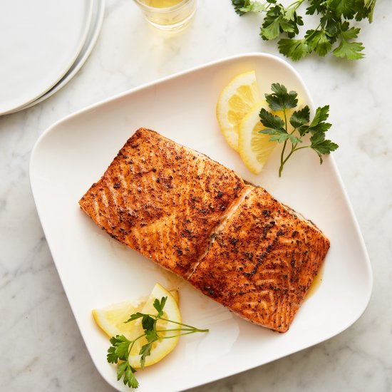 FABULOUSLY EASY HERBED SALMON