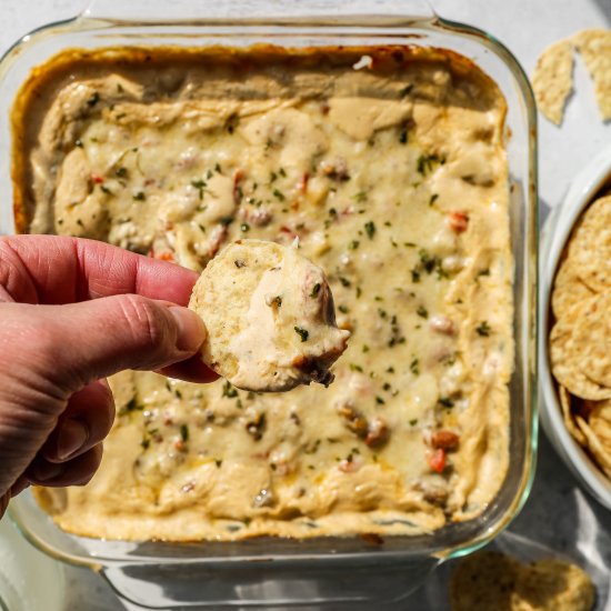 Creamy Sausage Bean Dip