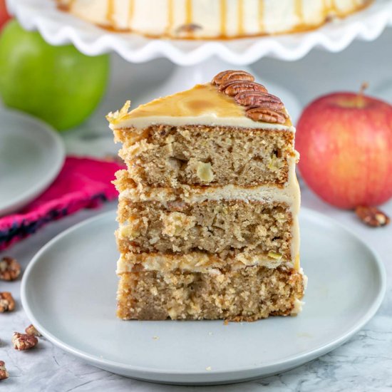 Caramel Apple Cake